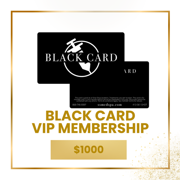 Shot Shop Black Card VIP Membership